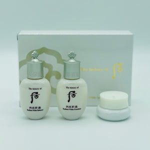 THE HISTORY OF WHOO Gongjinhyang : Seol Radiant White 3pcs Special Gift Kit (Brightening)